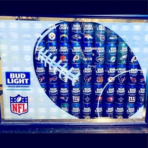 Bud Light NFL Team Can Shadow Box